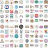 100Pcs Mental Health Stickers Mental Health Matters Awareness Vinyl Laptops Decals Kids Teens Adults Gifts Therapist Water Bottles Bumper Helmet Book Decorative Doctor Reward Stickers