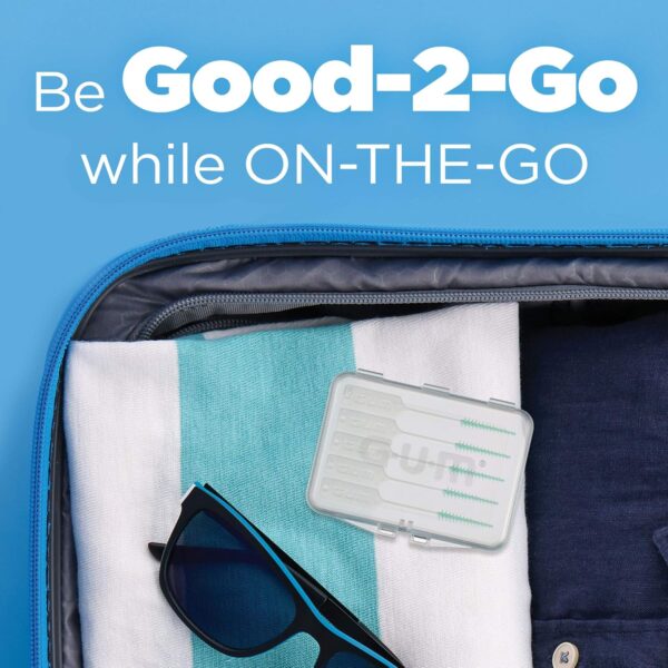 GUM Soft-Picks Original, Easy to Use Dental Picks for Teeth Cleaning and Gum Health, 100 Count (Pack of 1)