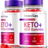 - Metabolix Labs Keto Plus ACV Gummies - Weight Management Support Apple Cider Vinegar Supplement (120 Gummies)