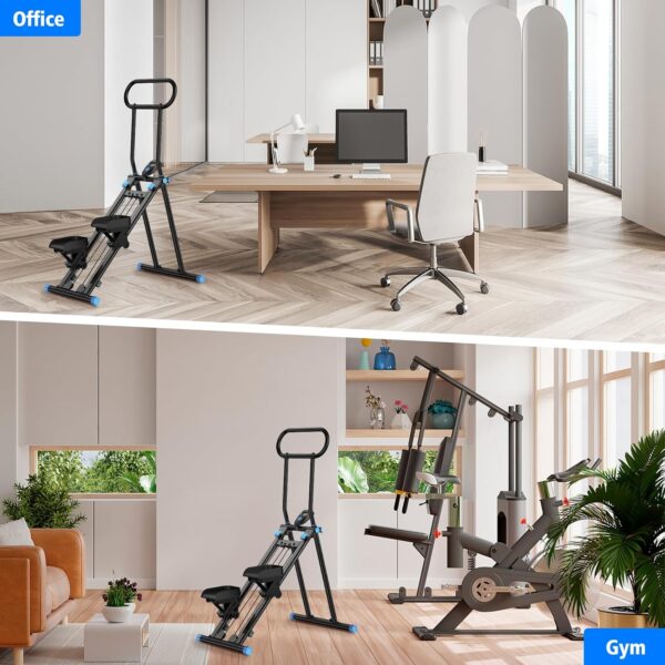 81CiurGVCYL._AC_SL1500_.jpg Stair Stepper for Home Gym,Folding Vertical Climber Cardio Exercise Machine,Stair Climber for Full Body Workout with Adjustable Handlebar for Women & Men