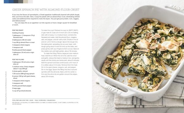 Clean Eating Kitchen: The Low-Carb Mediterranean Cookbook: Quick and Easy High-Protein, Low-Sugar, Healthy-Fat Recipes for Lifelong Health-More Than ... Meals to Prepare in 30 Minutes or Less