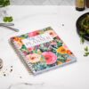 Large Meal Prep Planner, Spiral, Pull-off Grocery Shopping Lists, Kitchen Management, Tabbed Dividers, Laminated Covers, Easy Organizing, Avoid Food Waste, Folder Pockets, Covers a full Year - Eccolo