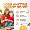 Morning Buzz Energy Drink Powder - Energy Boost Drink Mix - Sugar-Free Energy with Antioxidants - Morning Kickstart and Sports Nutrition Endurance Product - 30 Servings, Fruit Punch, 7.9 Ounces