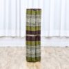 Leewadee Meditation Cushion Set – 1 Round Zafu Meditation Pillow and 1 Square Roll-Up Zabuton Meditation Mat, Pillows Bundle Filled with Kapok
