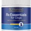 Rx Vitamins Essentials for Dogs - Daily Dog Multivitamin Powder - with Blue Spirulina for Dogs, Kelp Powder, and Milk Thistle for Dogs - Complete Dog Vitamins and Essential Minerals - 8 oz