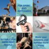 AIXPI Grip Strength Trainer, Hand Grip Exerciser Strengthener with Adjustable Resistance 11-132 Lbs (5-60kg), Forearm Strengthener, Hand Exerciser for Muscle Building and Injury Recover