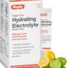 Rugby Sugar-Free Hydrating Electrolyte Powder Packs - Drink Mix Powder Packets with 5 Vitamins - Improved Hydration - Natural Lemon-Lime Flavor - 10 Stick Packs - 0.45 Oz Each (1 Pack)