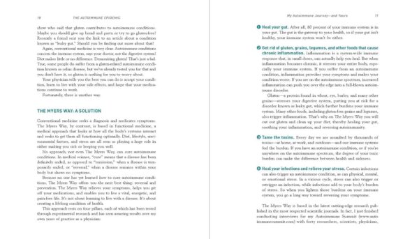 The Autoimmune Solution: A Comprehensive Guide to Preventing and Reversing Inflammatory Diseases Through Functional Medicine