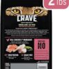 CRAVE Grain Free Indoor Adult High Protein Natural Dry Cat Food with Protein from Chicken & Salmon, 2 lb. Bag