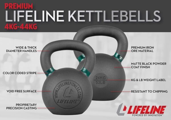 81E5Big2qmL._AC_SL1500_.jpg Lifeline Kettlebell Weight for Whole-Body Strength Training with Kettlebells