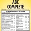 Sundance ABC Complete Multivitamin for Women & Men | with Iron | 60 Caplets | with Mineral Formula | Non-GMO and Gluten Free Supplement