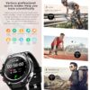 T92 Smart Watch with Earbuds MP3 Bluetooth Headset 3 in 1 1.28 Inch Smartwatch Built-in Wireless Earbuds Speaker Round Fitness Tracker Music Player Health Monitor (Silver)