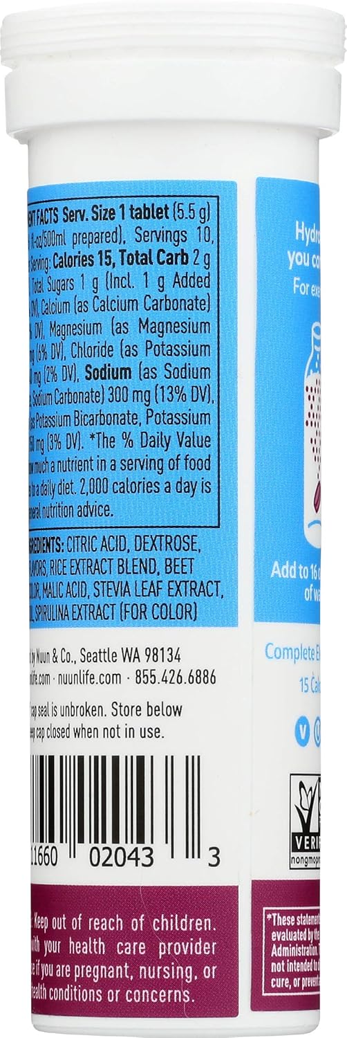 Nuun Active, Tri Berry, 10 ct