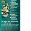 NEURIVA Ultra Decaffeinated Clinically Tested Nootropic Brain Supplement for Mental Alertness, Memory, Focus & Concentration, Cognivive, Neurofactor, Phosphatidylserine, Vitamins B6 B12, 60 Capsules