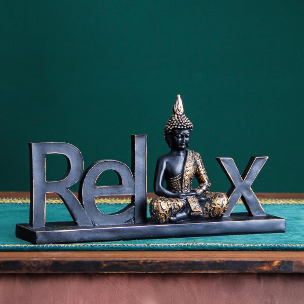 Buddha Statue Buddah Buda - Buddah Statue for Home Decoration,Laughing Buddha Statue for Yoga feng Shui Meditation Spiritual Room Decor,Buddha Decor Indoor, Relax Budha Zen Decor