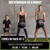 Elite Sports Workout Sandbag, Unfilled Heavy-Duty Strongman Sand Bags for Full-Body & Core Training, Weight Lifting, Combat Conditioning