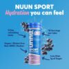Nuun Sport Electrolyte Tablets - Dissolvable in Water, Grape, 5 Essential Electrolytes for Hydration, 1g Sugar Drink Mix, Vegan, Non-GMO, 8 Pack (80 Total Servings)