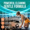 Fitness Equipment Wipes - Cleaning Wipes for Yoga Mats, Pilates Studios, Gyms, Peloton & Cycle Bikes, Spas - Fragrance-Free Wipes Surface Cleaning for Home, Office, Gym 75-Count
