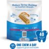 DentaLife Daily Oral Care Dog Treats for Small and Medium Dogs, Chewy Dental Treat to Freshen Breath and Fight Tartar, Chicken Flavor, 28.5 oz., 40 Chews - 40 ct. Pouch