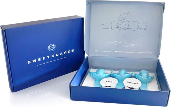 Custom Dental Night Guard,Durable Mouth Guard for Bruxism,Teeth Grinding & Clenching,Relieve Soreness in Jaw Muscles - Lower Guard (Hybrid-3mm) - One(1) Guard