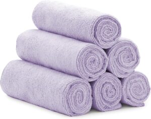 S&T INC. Microfiber Sweat Towel for Gym, Yoga Towel for Home Gym, Workout Towels for Gym Bag, 16 Inch x 27 Inch, 6 Pack
