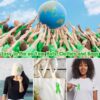 Halatool 100 PCS Mental Health Awearness Ribbon with Safty Pins for World Mental Health Day Green Ribbon Pins for Charity Public & Social Event