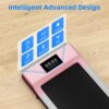 Under Desk Walking Pad Treadmill for Home Office, Intelligent Walk Mat with APP and Remote Control, Portable Exercise Workout Equipment, Super Quiet Walking Jogging Running Machine