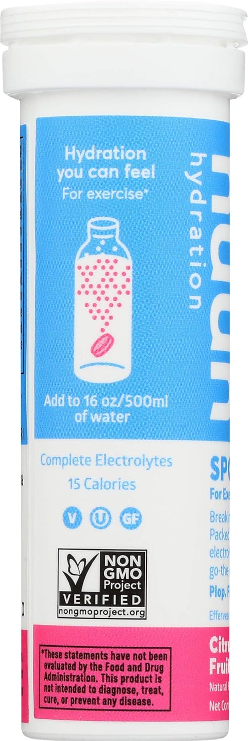 Nuun BEV TUBE TB, blue, Citrus Fruit, 10 Count