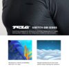 TSLA 3 Pack Men's Long Sleeve Pullover, Dry Fit Running Workout Shirts, Athletic Fitness & Gym Shirt
