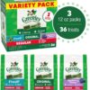 Greenies Regular Natural Dental Care Dog Treats, 36 oz. Variety Pack, 3 Packs of 12 oz. Treats