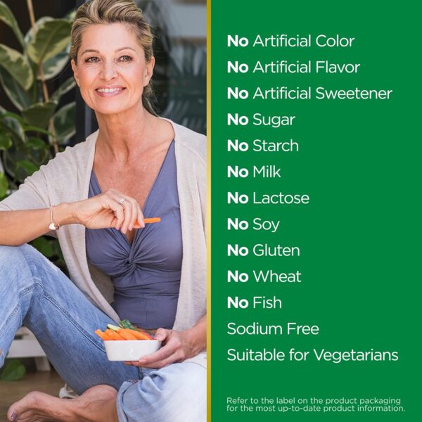 Nature's Bounty Acidophilus Probiotic, Daily Probiotic Supplement, Supports Digestive Health, Twin Pack, 100 Count (Pack of 2)