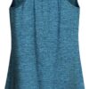 Miusey Womens Sleeveless Loose Fit Yoga Workout Racerback Tank Top