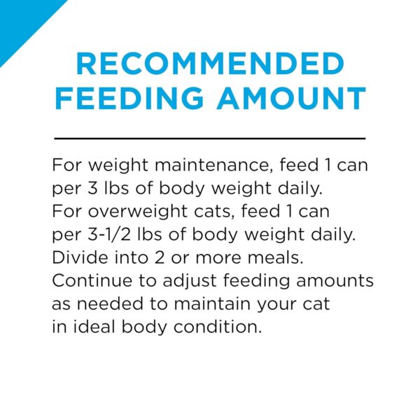Purina Pro Plan Weight Control Pate Wet Cat Food, SPECIALIZED Weight Management Turkey & Rice Entree - (Pack of 24) 3 oz. Pull-Top Cans