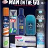 Convenience Kits International Men’s 11 Piece Kit with Oral Care and Grooming Essentials, Featuring: Travel Size Products, Blue