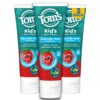 Tom's of Maine Fluoride Free Children's Toothpaste, Natural Toothpaste, Dye Free, No Artificial Preservatives, Silly Strawberry, 5.1 Ounce (Pack of 3) (Packaging May Vary)