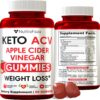 Keto ACV Gummies Advanced Weight Loss - ACV Keto Gummies for Weight Loss for Women and Men - Keto Gummies Supplement - Detox & Cleanse, Digestion - Apple Cider Vinegar - 1 Pack