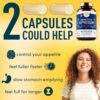Appetite Suppressant for Weight Loss - Garcinia Cambogia, Glucomannan Appetite Control Supplements and Metabolism Booster for WeightLoss - Lose Weight Fast for Women and Men - 60 Veggie Diet Pills