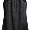 Miusey Womens Sleeveless Loose Fit Yoga Workout Racerback Tank Top