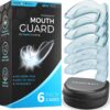 HONEYBULL Mouth Guard for Grinding Teeth [6 Pack - Mixed] Comes in 2 Sizes for Light and Heavy Grinding | Comfortable Custom Mouth Guard for Clenching Teeth at Night, Bruxism, Whitening Tray & Guard