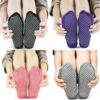 Pilates Ballet Barre Yoga Socks - Elutong 4 Pack Non Skid Slip Sticky Grippers Socks for Women