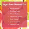 Gelatein Fruit Punch: 20 grams of protein. Sugar free. Ideal for clear liquid diets, swallowing difficulties, bariatric, dialysis and oncology. Great pre or post-workout snack. (12 pack)…