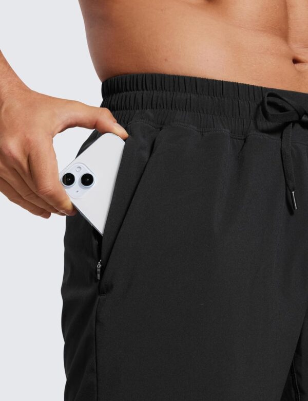 CRZ YOGA Men's 2 in 1 Running Shorts with Liner - 9'' Quick Dry for Workout Sports Athletic with Pockets