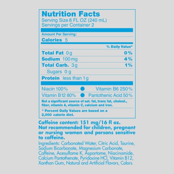 Red Bull Sugar Free Energy Drink with 151mg Caffeine plus Taurine & B Vitamins, 16 Fl Oz, Pack of 12 Cans