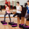 81ISBpEApL._AC_SL1500_.jpg BalanceFrom Aerobic Exercise Step Platform with Raisers, Home & Gym Workout Stepper