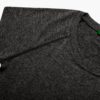 Kimmery Woman Raglan Sleeve Round Neck Irregular Hem Yoga Workout Shirt Sizes M-3XL