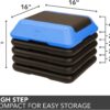 81IrsBMRO4L._AC_SL1500_.jpg The Step Adjustable High Step Aerobic Platform with 4 Risers, Home Gym Workout Equipment, Fitness Exercise Equipment Made in the USA
