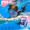 Fitness Tracker Watch for Kids, IP68 Waterproof Kids Smart Watch with 1.5" DIY Dials 19 Sport Modes, Pedometers, Heart Rate, Sleep Monitor, Great Gift for Boys Girls Teens 6-14