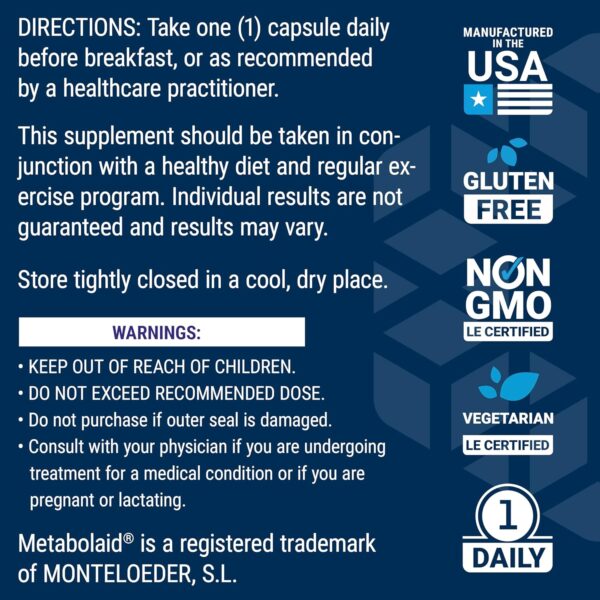 Life Extension Body Trim and Appetite Control, Lemon Verbena, Hibiscus, Healthy Weight, Promotes Satiety, Weight Management, Gluten Free, Non-GMO, 1-Daily, Vegetarian, 30 Capsules
