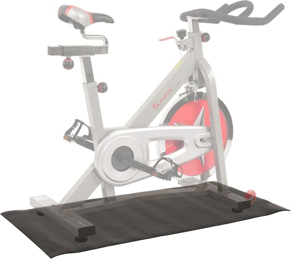 Sunny Health & Fitness Non-Slip Home Gym Mat – Workout Floor Protection Foam Pad for Treadmill, Bike, Elliptical, Yoga and Exercise Equipment – Available in Multiple Size Options