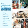 ADLIFE Adjustable Wrist Ankle Weights for Women Men Kids, 2 Lbs Wearable Arm Leg Weights Set of 2(1 Lb Each), Weighted Wristbands Exercise Weights for Walking Running Pilates Yoga Travel Pool Exercise Home Gym Workout